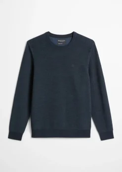Pullover regular aus Bio-Baumwoll-Piqué