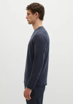 Pullover regular aus Bio-Baumwolle und Leinen