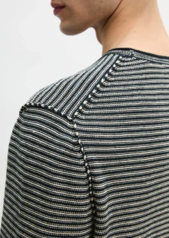 Pullover regular aus Bio-Baumwolle und Leinen
