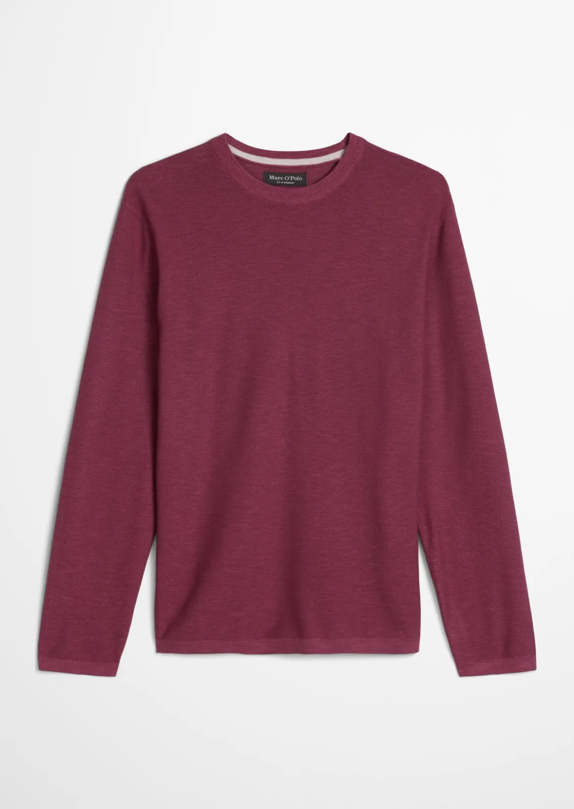 Pullover regular aus Bio-Baumwolle und Leinen