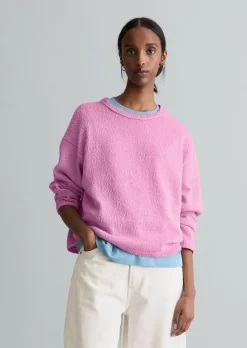 Pullover regular aus Cotton Slub Garn