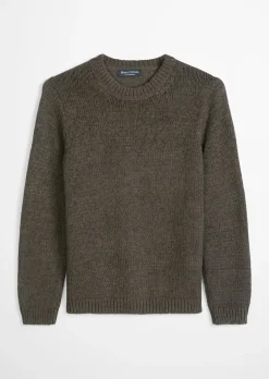 Pullover regular aus lockerem Bändchengarn