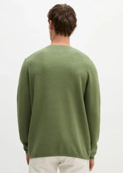 Pullover regular aus reiner Bio-Baumwolle