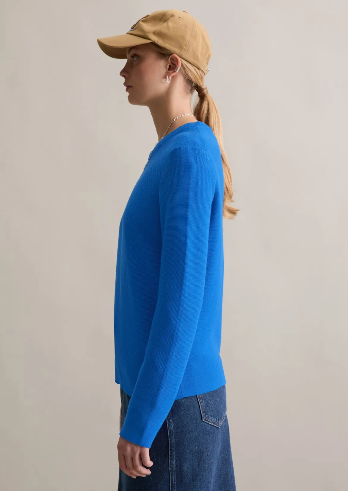 Pullover regular aus reinem Organic Cotton