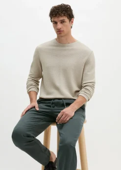 Pullover regular aus reiner Bio-Baumwolle