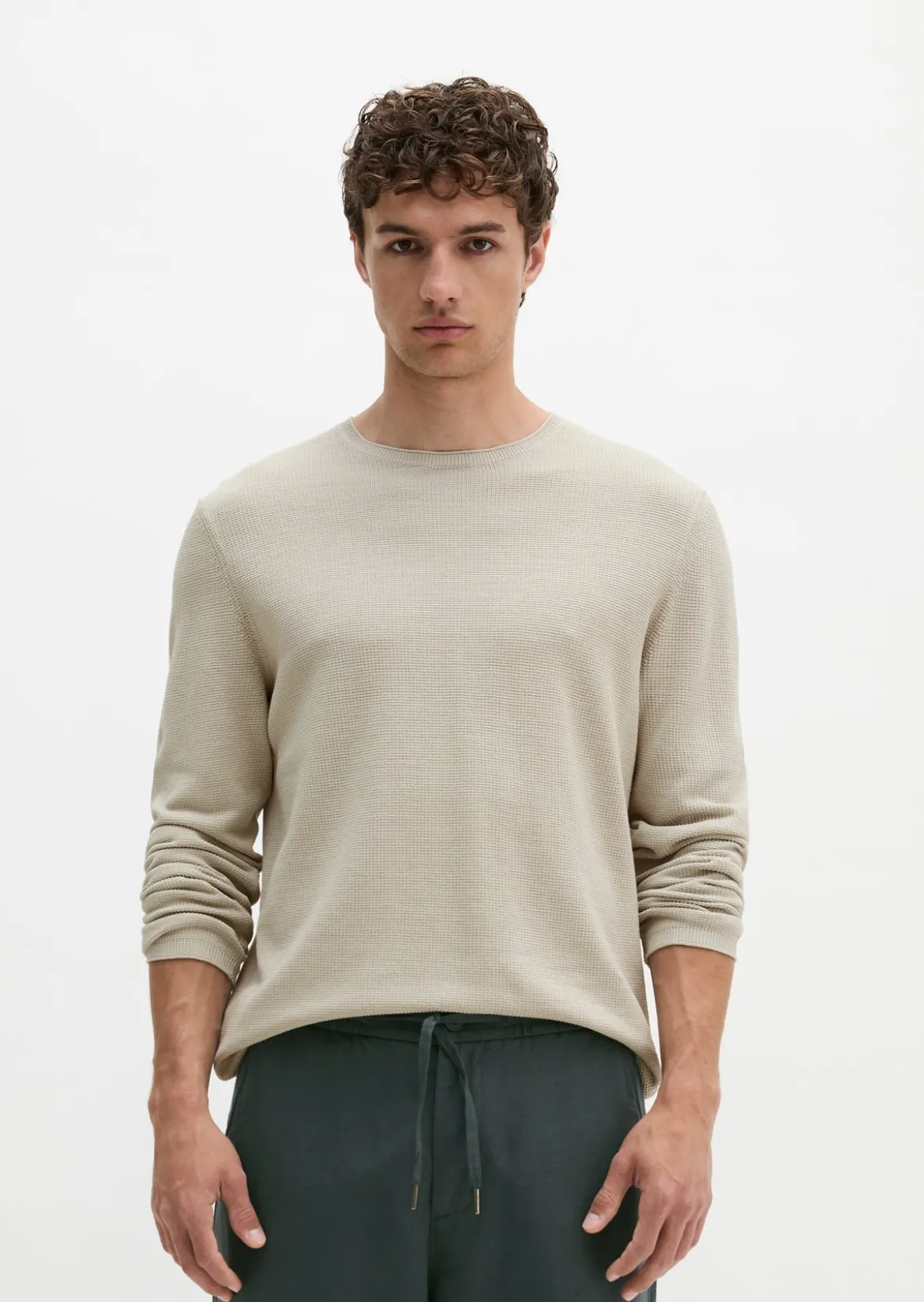 Pullover regular aus reiner Bio-Baumwolle