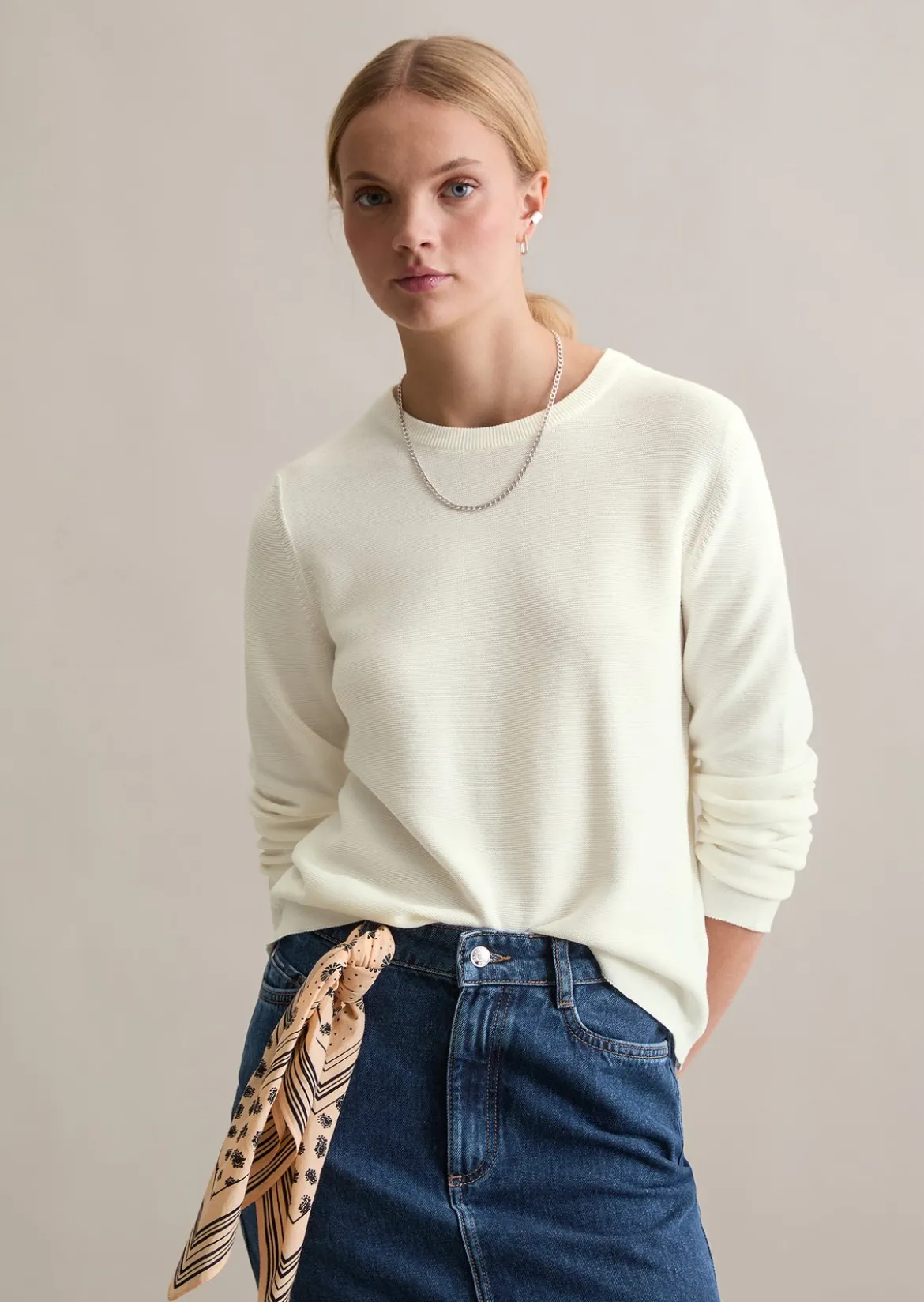 Pullover regular aus reinem Organic Cotton