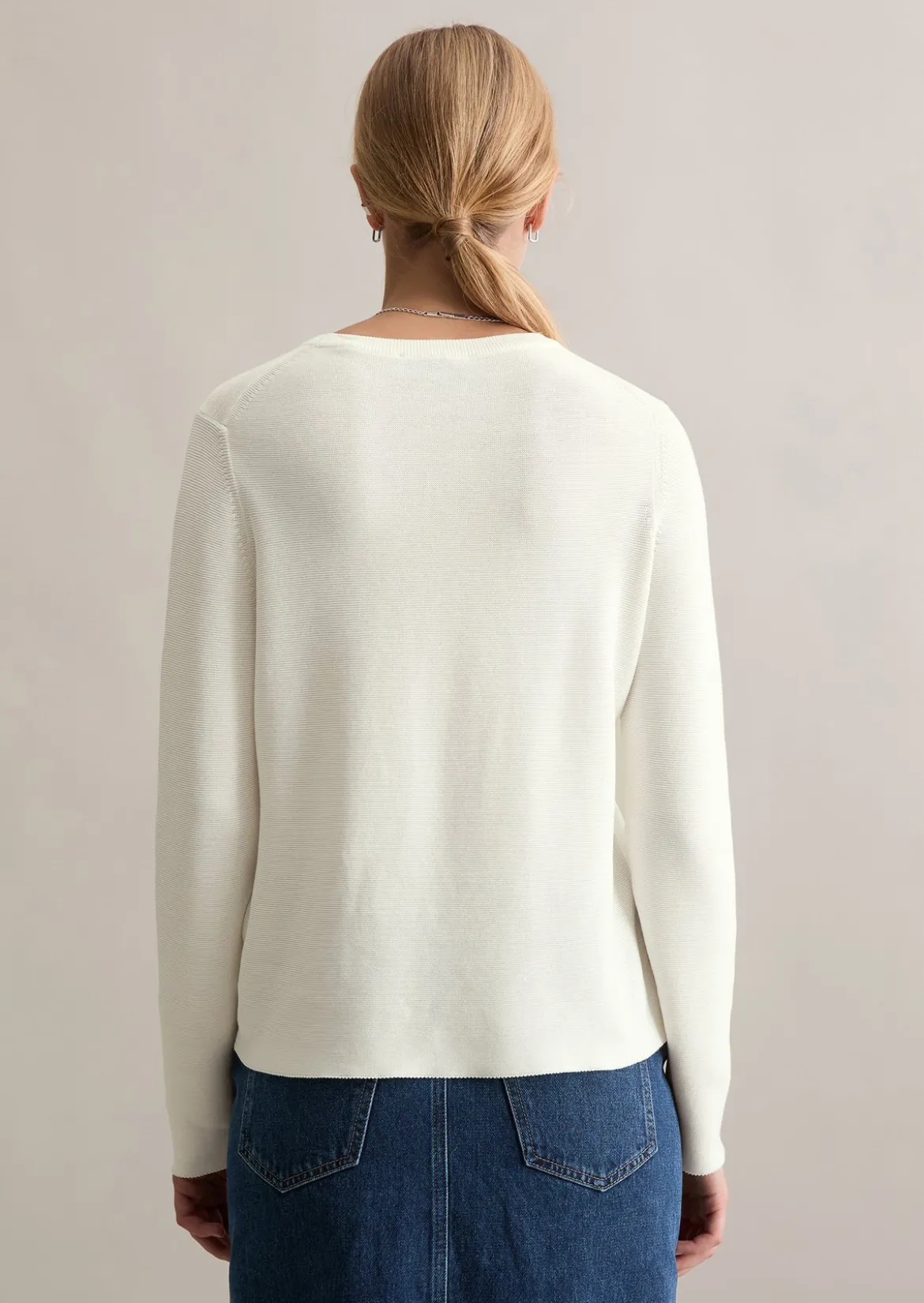 Pullover regular aus reinem Organic Cotton