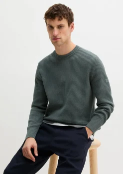 Pullover regular aus reiner Bio-Baumwolle