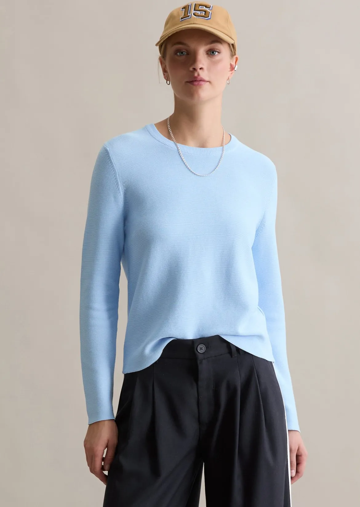 Pullover regular aus reinem Organic Cotton