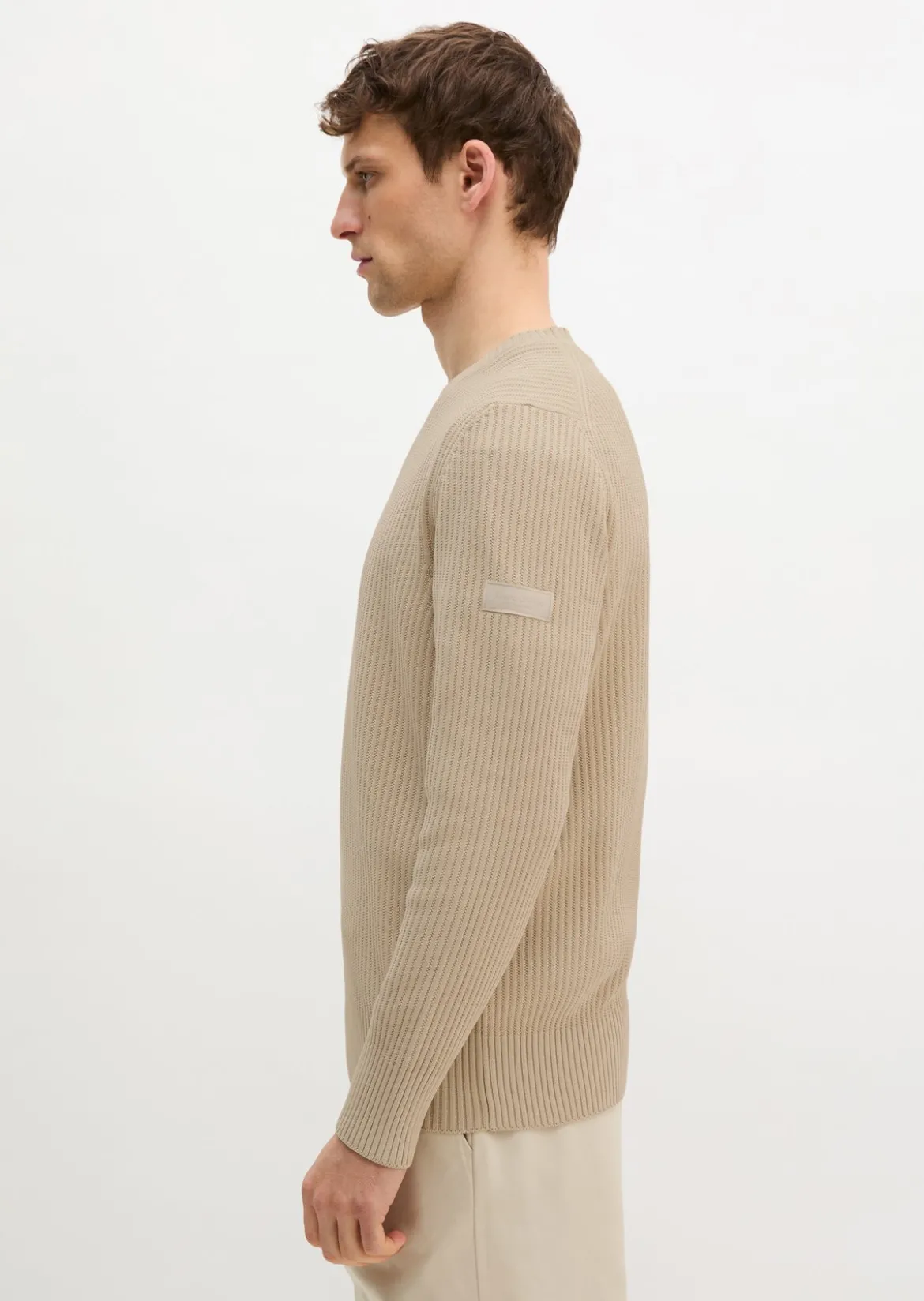 Pullover regular aus reiner Bio-Baumwolle