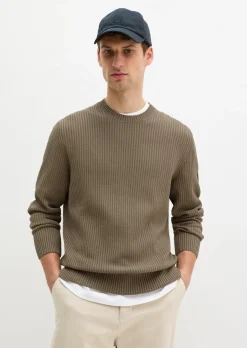 Pullover regular aus reiner Bio-Baumwolle