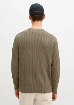 Pullover regular aus reiner Bio-Baumwolle