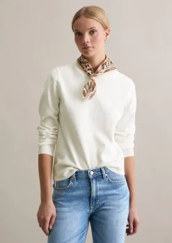 Pullover regular aus Soft Cotton Stretch