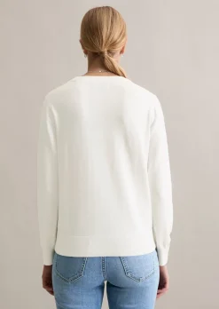 Pullover regular aus Soft Cotton Stretch