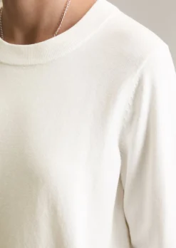 Pullover regular aus Soft Cotton Stretch