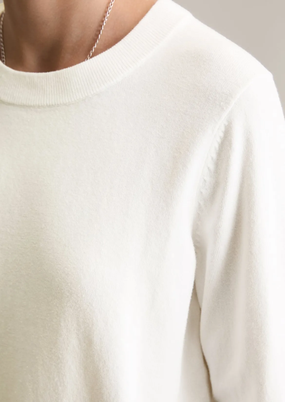 Pullover regular aus Soft Cotton Stretch