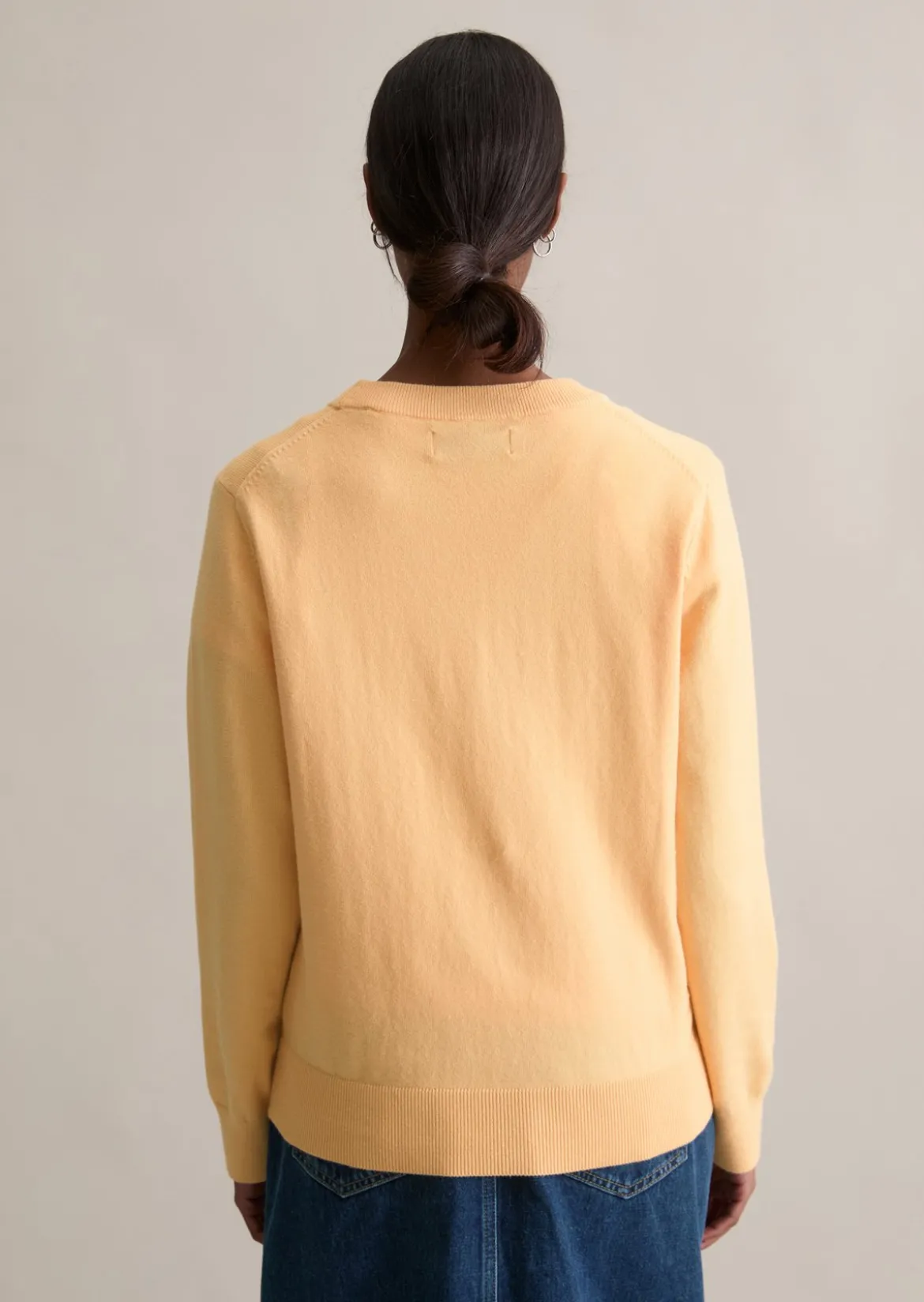 Pullover regular aus Soft Cotton Stretch