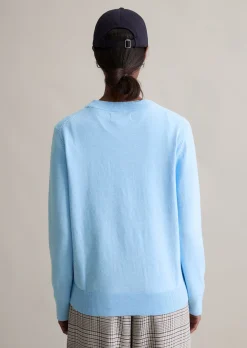 Pullover regular aus Soft Cotton Stretch