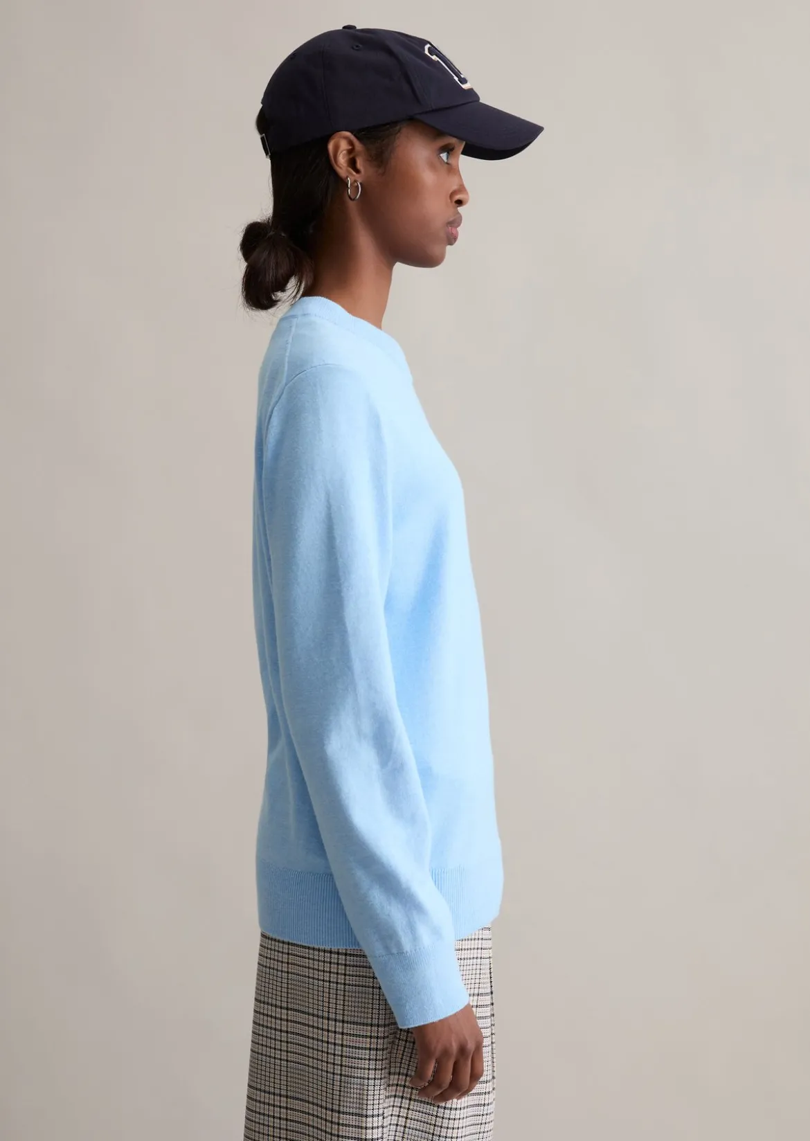 Pullover regular aus Soft Cotton Stretch