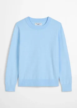 Pullover regular aus Soft Cotton Stretch