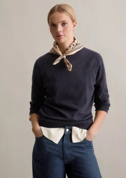 Pullover regular aus Soft Cotton Stretch