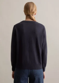 Pullover regular aus Soft Cotton Stretch