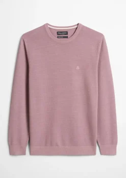 Pullover regular mit feiner Piqué-Struktur