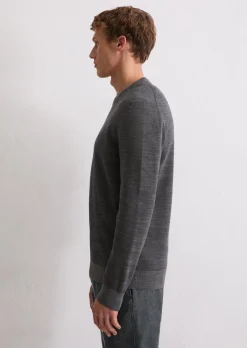 Pullover regular mit feiner Piqué-Struktur