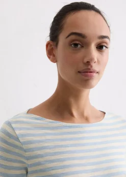 Ringel-Longsleeve regular aus Slubjersey