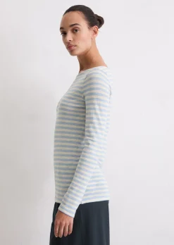 Ringel-Longsleeve regular aus Slubjersey