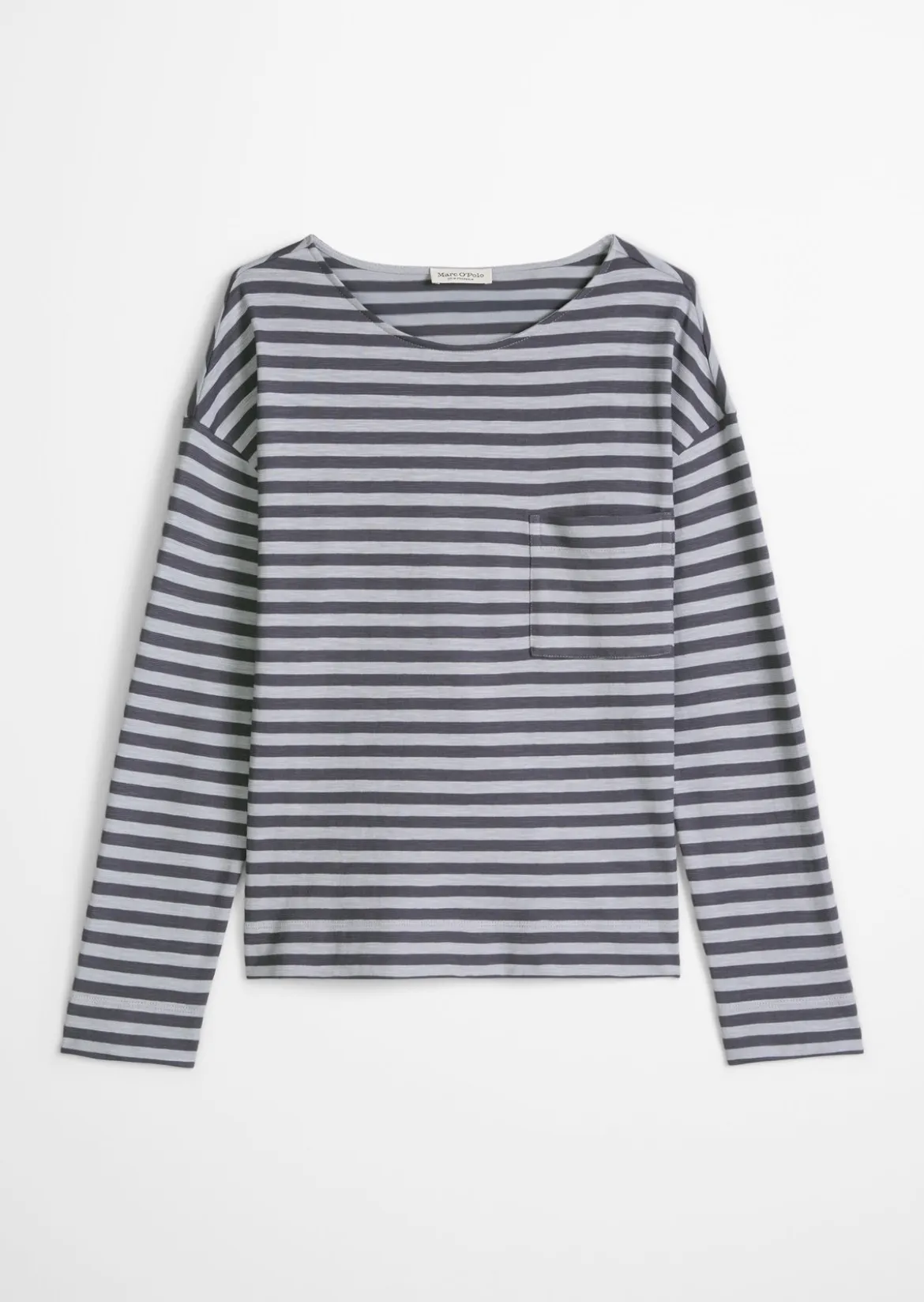 Ringel-Longsleeve regular aus Slubjersey