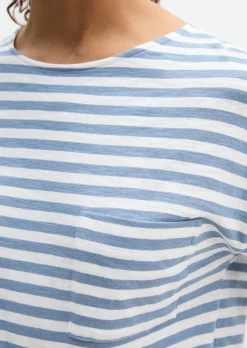 Ringel-Longsleeve regular aus Slubjersey