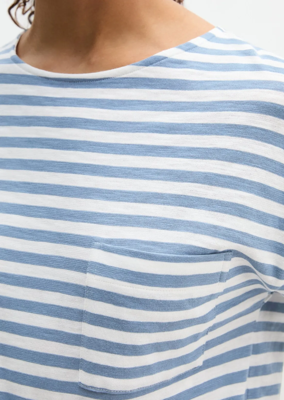 Ringel-Longsleeve regular aus Slubjersey