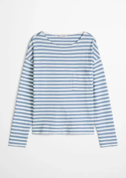 Ringel-Longsleeve regular aus Slubjersey