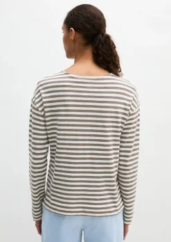 Ringel-Longsleeve regular aus Slubjersey