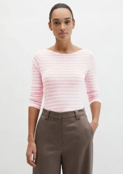 Ringel-Longsleeve regular aus Slubjersey