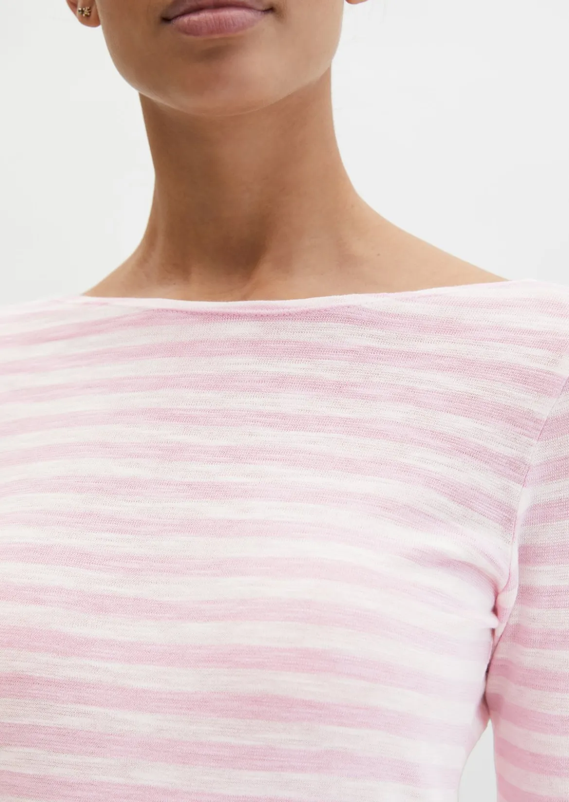 Ringel-Longsleeve regular aus Slubjersey