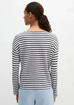 Ringel-Longsleeve regular aus Slubjersey