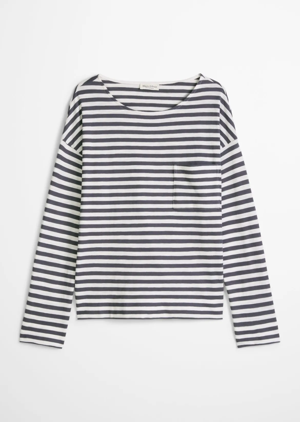 Ringel-Longsleeve regular aus Slubjersey