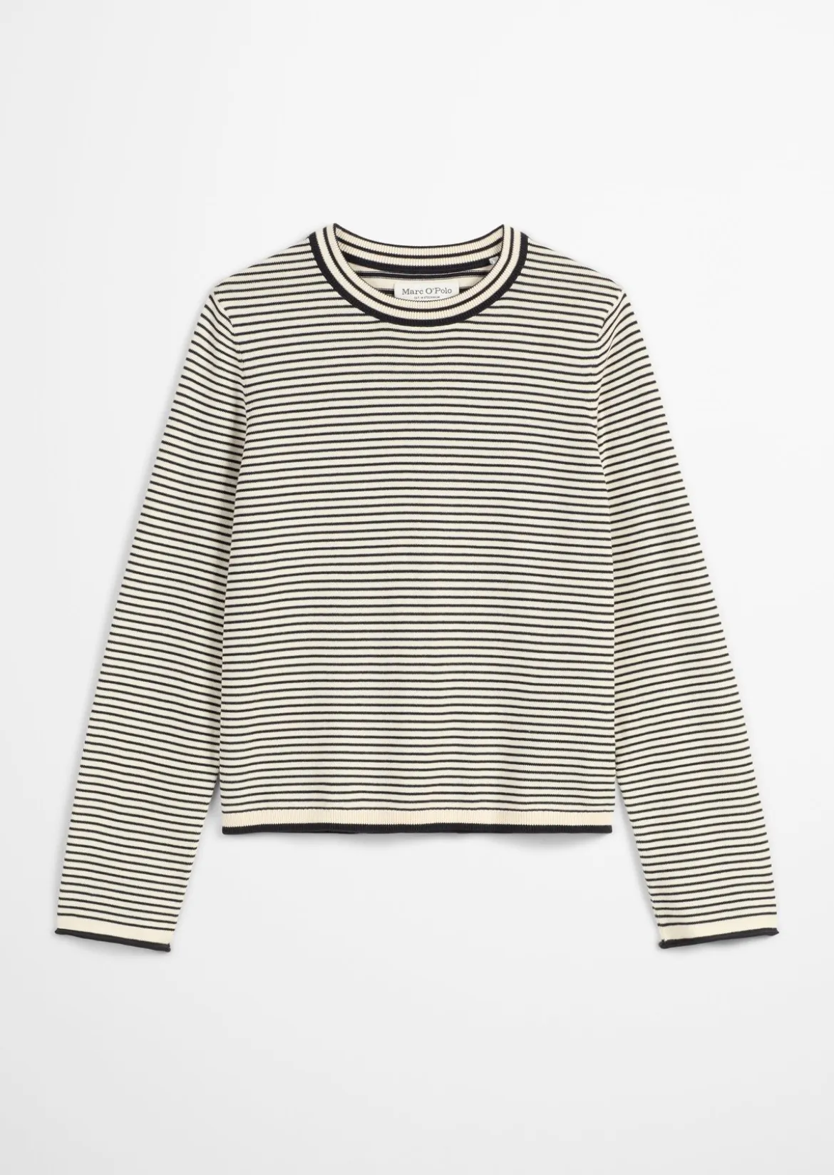 Ringelpullover regular aus reiner Bio-Baumwolle