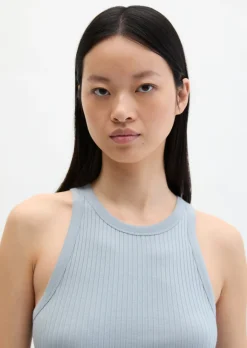 Ripp-Jersey-Top regular mit TENCEL™ Modal