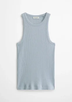Ripp-Jersey-Top regular mit TENCEL™ Modal