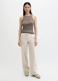 Ripp-Jersey-Top regular mit TENCEL™ Modal