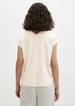 Ärmellose Jerseybluse relaxed aus LENZING™ ECOVERO™