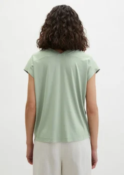Ärmellose Jerseybluse relaxed aus LENZING™ ECOVERO™
