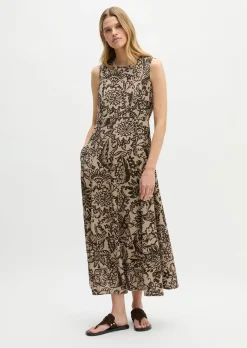 Ärmelloses Kleid fitted aus LENZING™ ECOVERO™