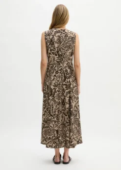 Ärmelloses Kleid fitted aus LENZING™ ECOVERO™