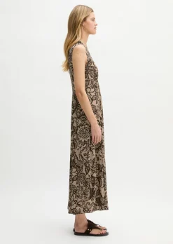 Ärmelloses Kleid fitted aus LENZING™ ECOVERO™