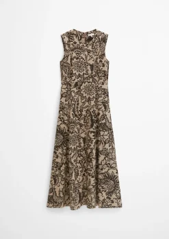 Ärmelloses Kleid fitted aus LENZING™ ECOVERO™